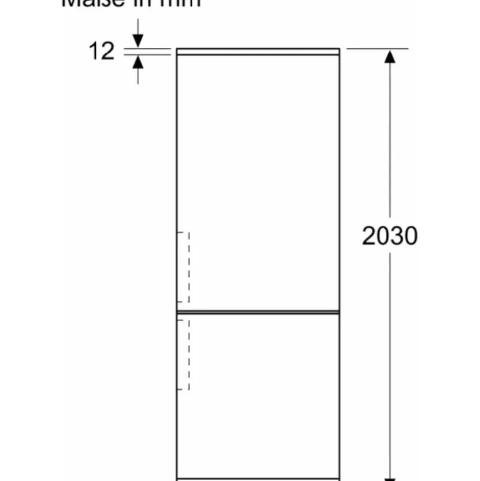Siemens iQ300 KG39N2XAG Kühl-Gefrierkombination (363 l, 2030 mm hoch, Dark Inox)