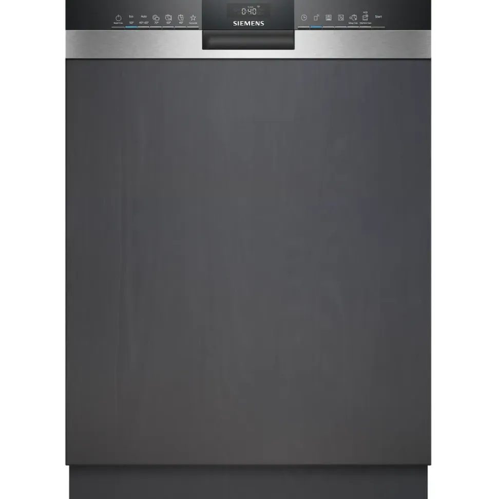 Siemens iQ300 SN53ES22CE Einbau-Geschirrspüler (teilintegrierbar, 598 mm breit, Edelstahl)