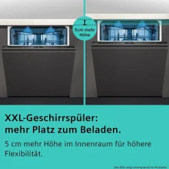 Siemens iQ700 SX87TX02CE Einbau-Geschirrspüler (vollintegrierbar, 598 mm breit)