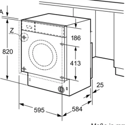 Siemens iQ500 WK14D543 Waschtrockner (7 kg / 4 kg, 1400 U/min)