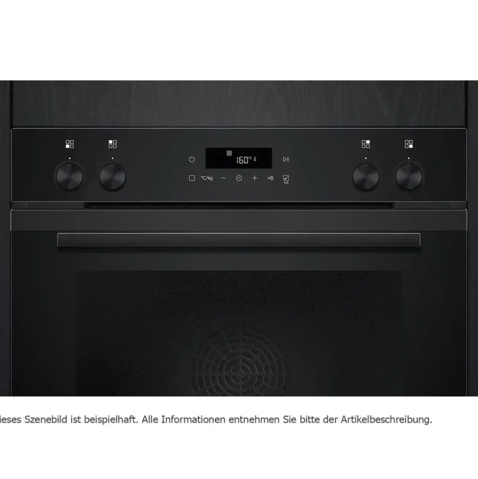 Siemens PQ212KAAB Einbauherdset (Elektrokochfeld, A+, 71 l)