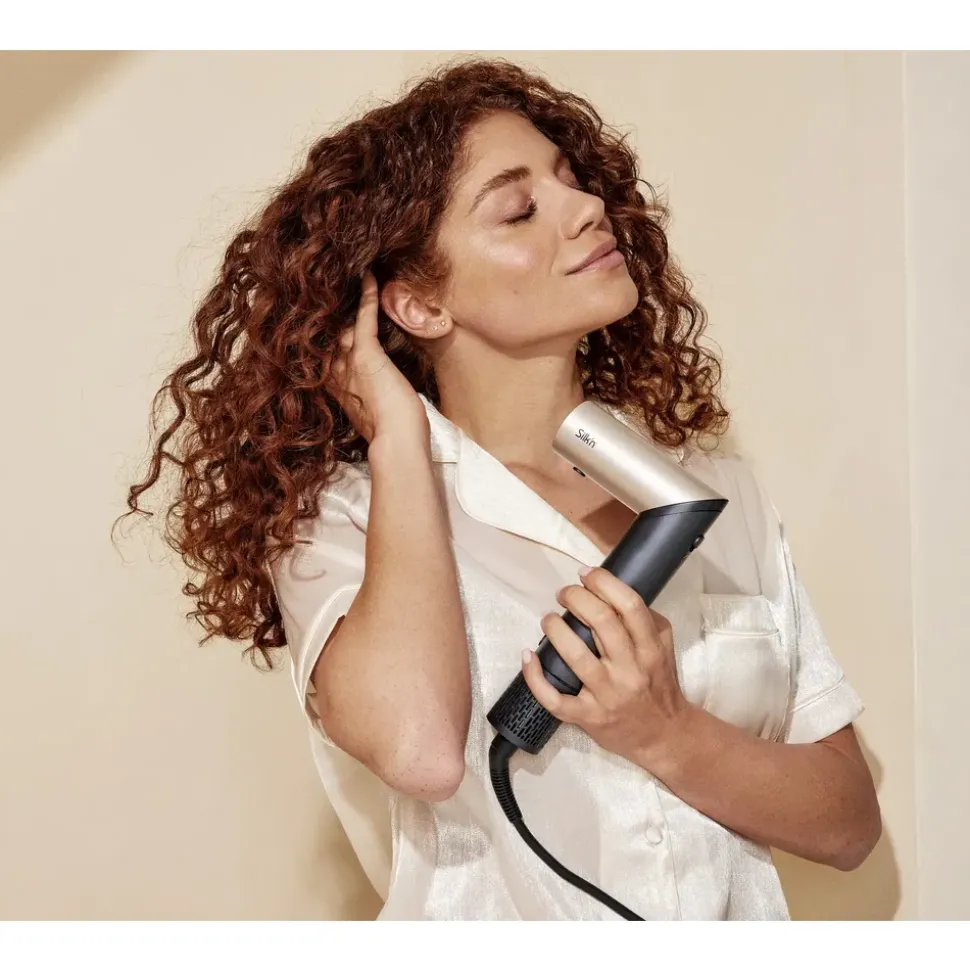 Silk'n SilkyAirFlex Haarstyler goldfarben