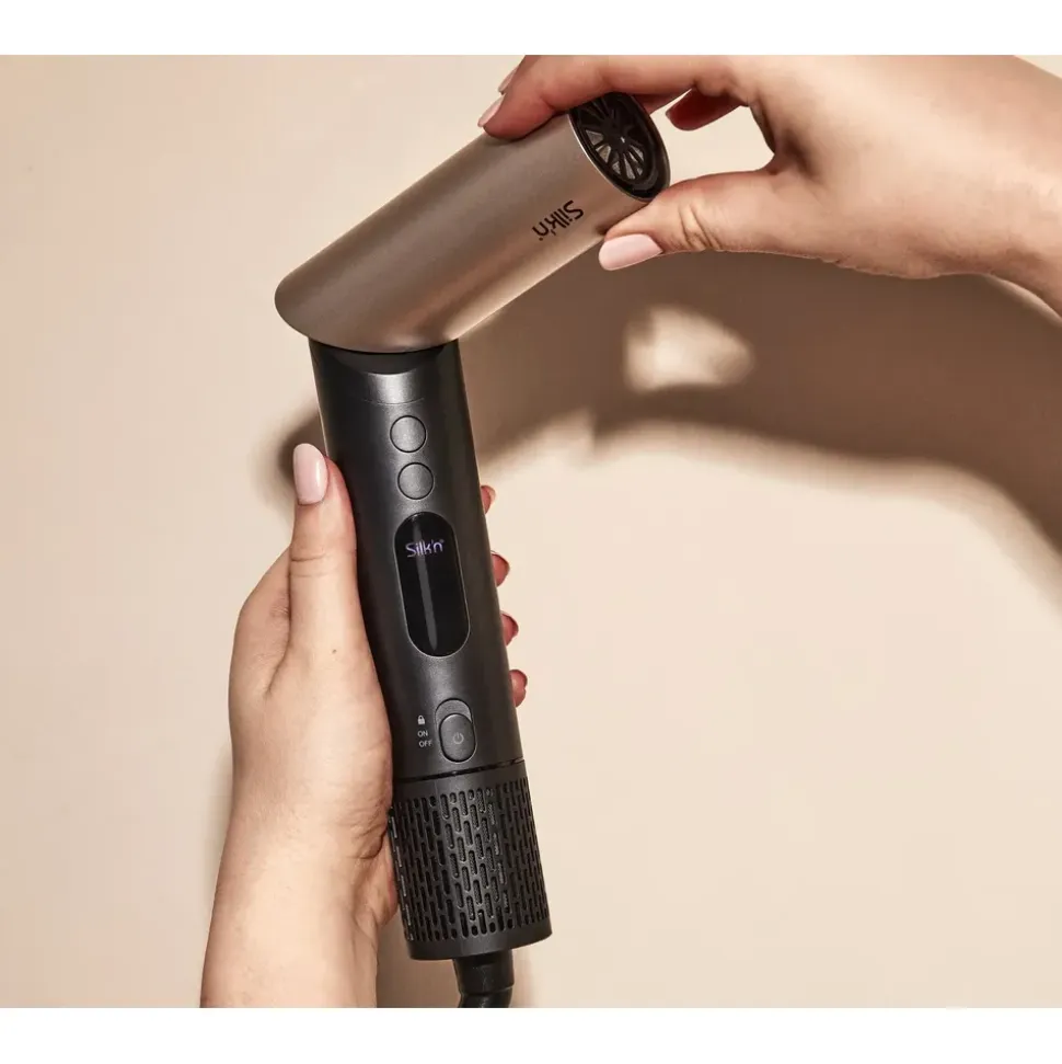 Silk'n SilkyAirFlex Haarstyler goldfarben