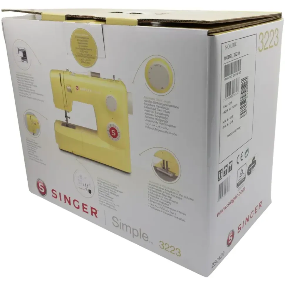Singer Simple 3223 gelb