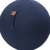 Sitting Ball Felt Dunkelblau 65 cm