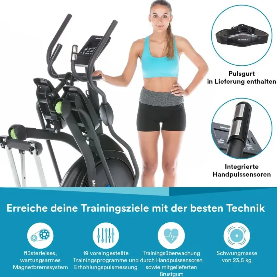 Skandika Cardiocross Carbon Champ schwarz