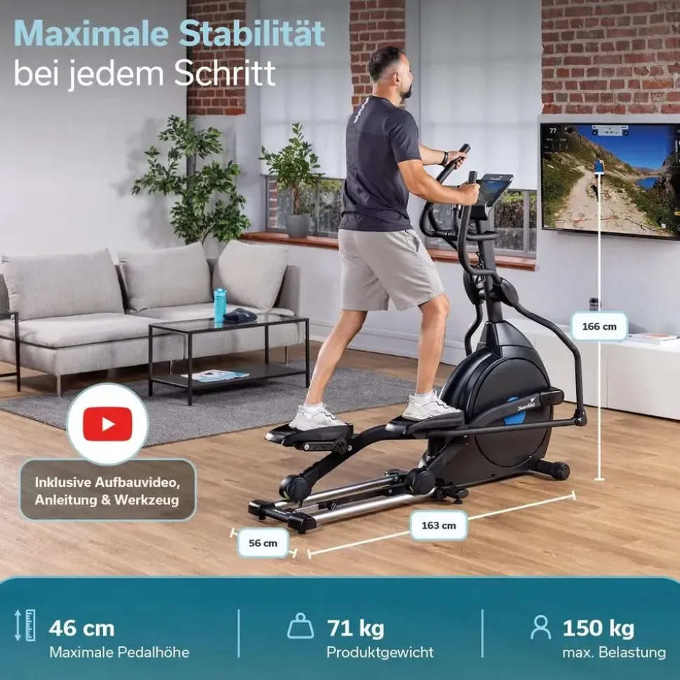 Skandika Cardiocross Carbon Champ schwarz