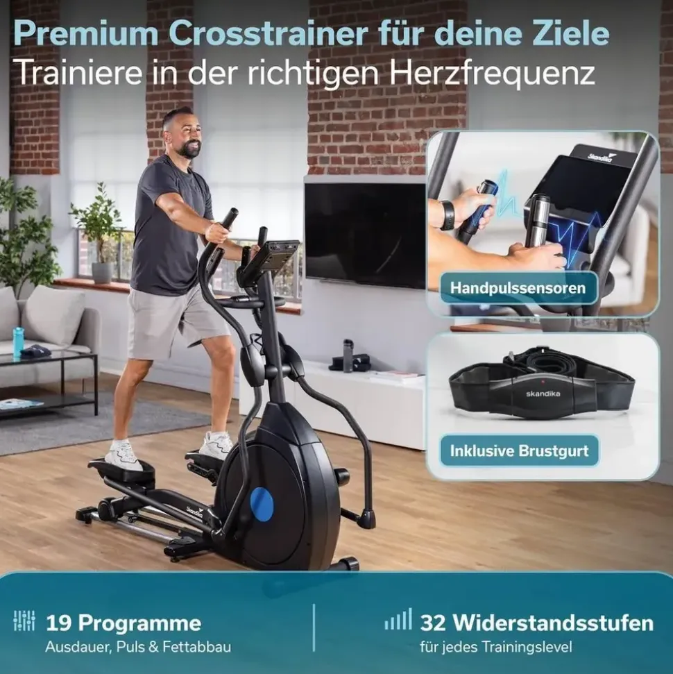 Skandika Cardiocross Carbon Champ schwarz