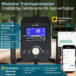 Skandika Crosstrainer Carbon P18 Schwarz