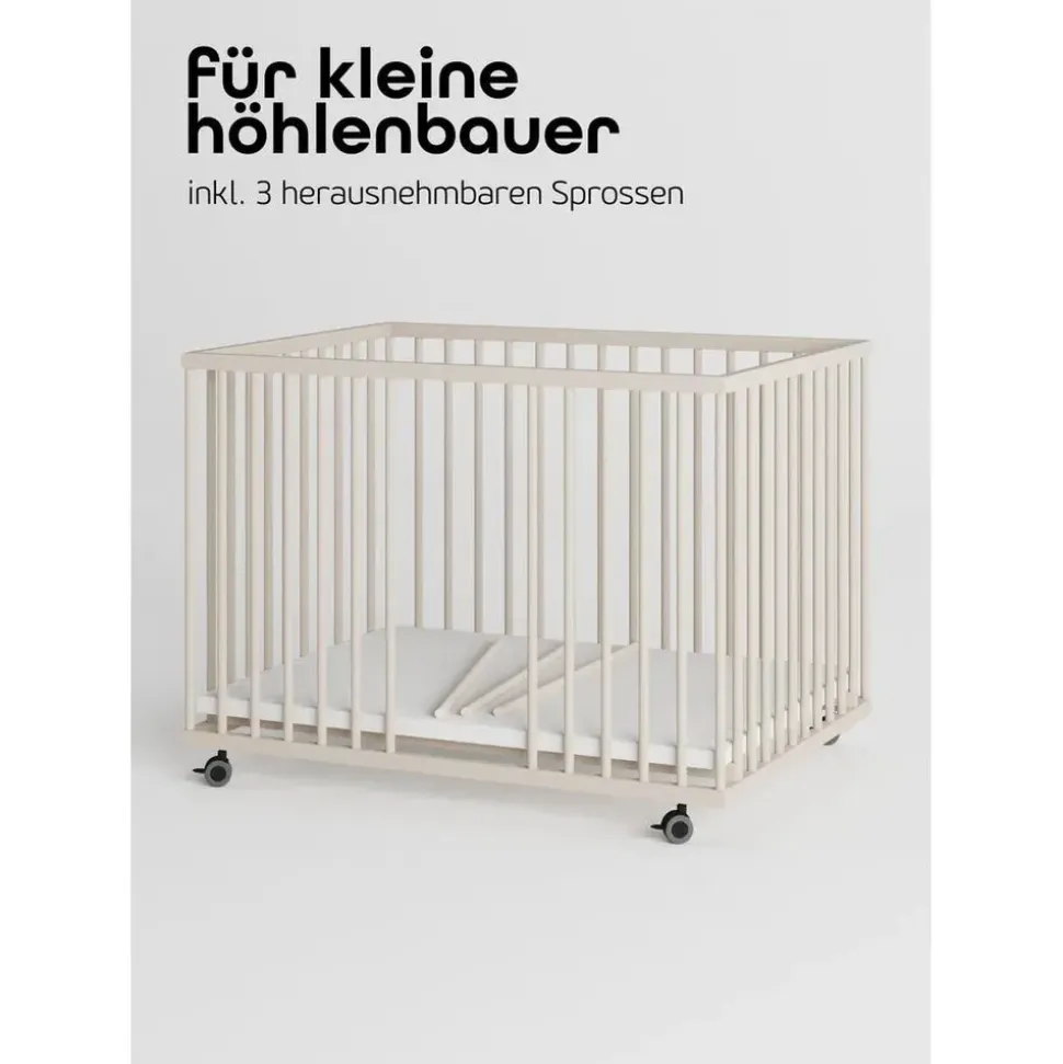 Sämann Laufgitter XXL Sprossen sahara dust, Premium Kollektion | Gr.: 75x100 cm,
