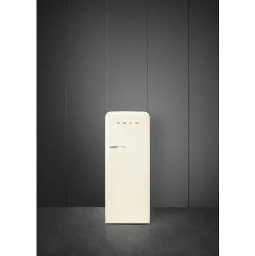 Smeg FAB28RCR6 Retro-Kühlschrank (270 l, 1530 mm hoch, Creme)