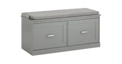 SoBuy FSR131 98 x 49 x 37 cm grau / grau