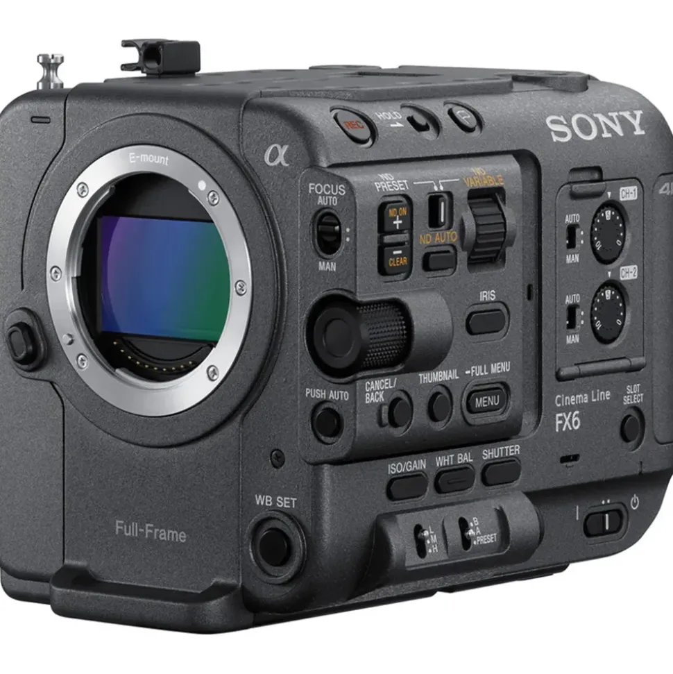 Sony FX6 Cinema Line Body