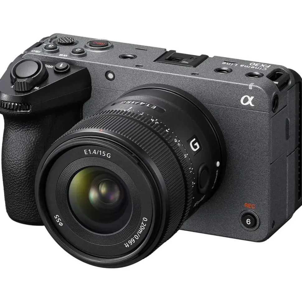 Sony FX30 Cinema Line Body XLR-Griff Cine-Grau/Schwarz