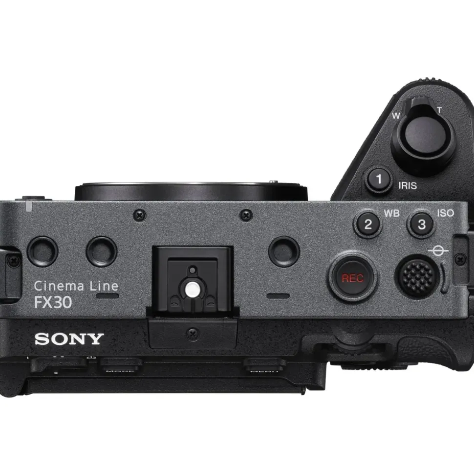 Sony FX30 Cinema Line Body XLR-Griff Cine-Grau/Schwarz