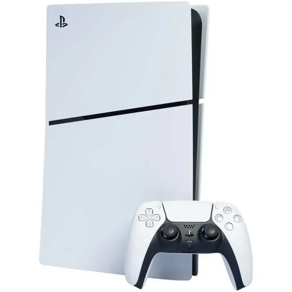 Sony PlayStation 5 Slim Digital Edition + 2. DualSense Wireless-Controller