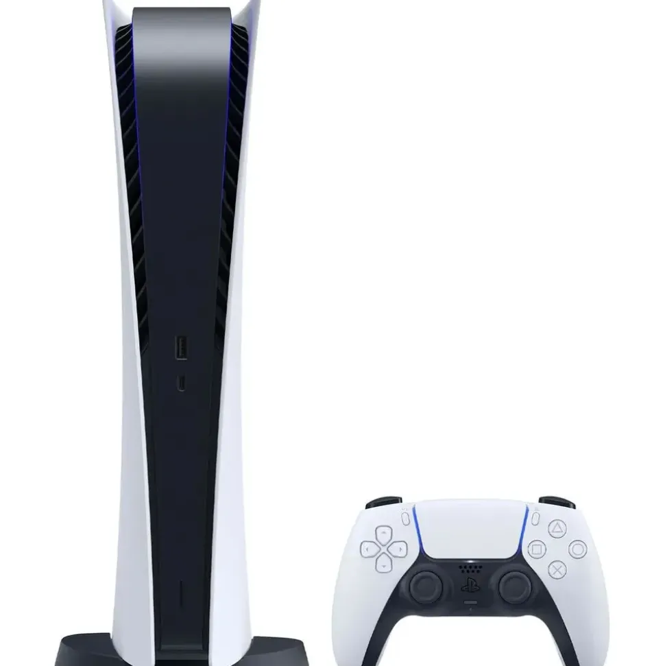 Sony PlayStation 5 Slim Digital Edition + 2. DualSense Wireless-Controller