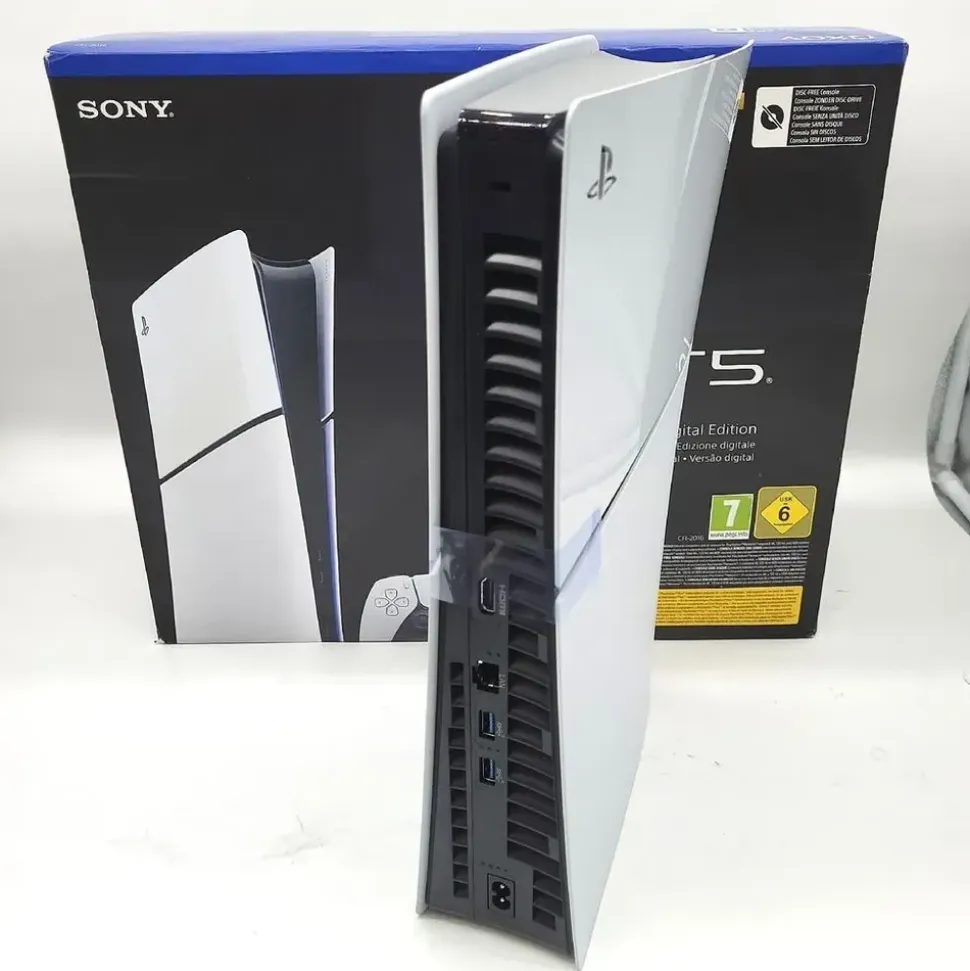 Sony PlayStation 5 Slim Digital Edition + 2. DualSense Wireless-Controller
