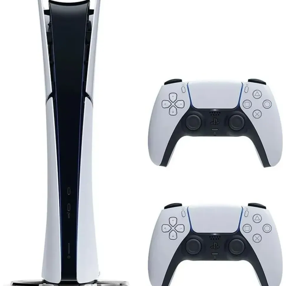Sony PlayStation 5 Slim Digital Edition + 2. DualSense Wireless-Controller