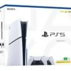 Sony PlayStation 5 Slim Disc Edition + 2. DualSense Wireless-Controller