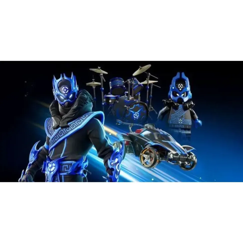 Sony PlayStation 5 Slim Disc Edition + Fortnite Cobalt Star Bundle