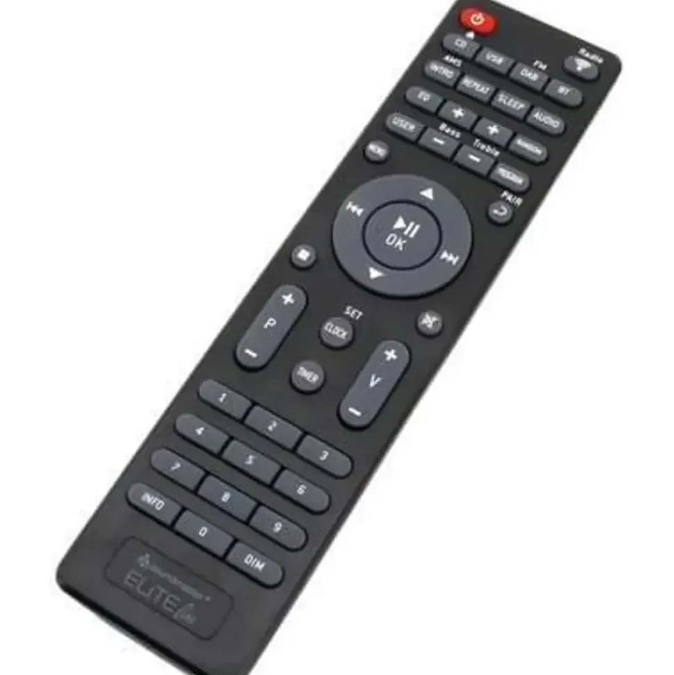 Soundmaster ICD2080SW DAB+, FM, Internetradio, Bluetooth, WLAN), Radio, Tragbar, Schwarz