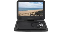 Soundmaster PDB1910SW Portabler DVD Player, Schwarz