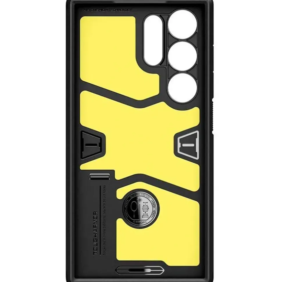SPIGEN Samsung Galaxy S24 Ultra Tough Armor Hülle schwarz