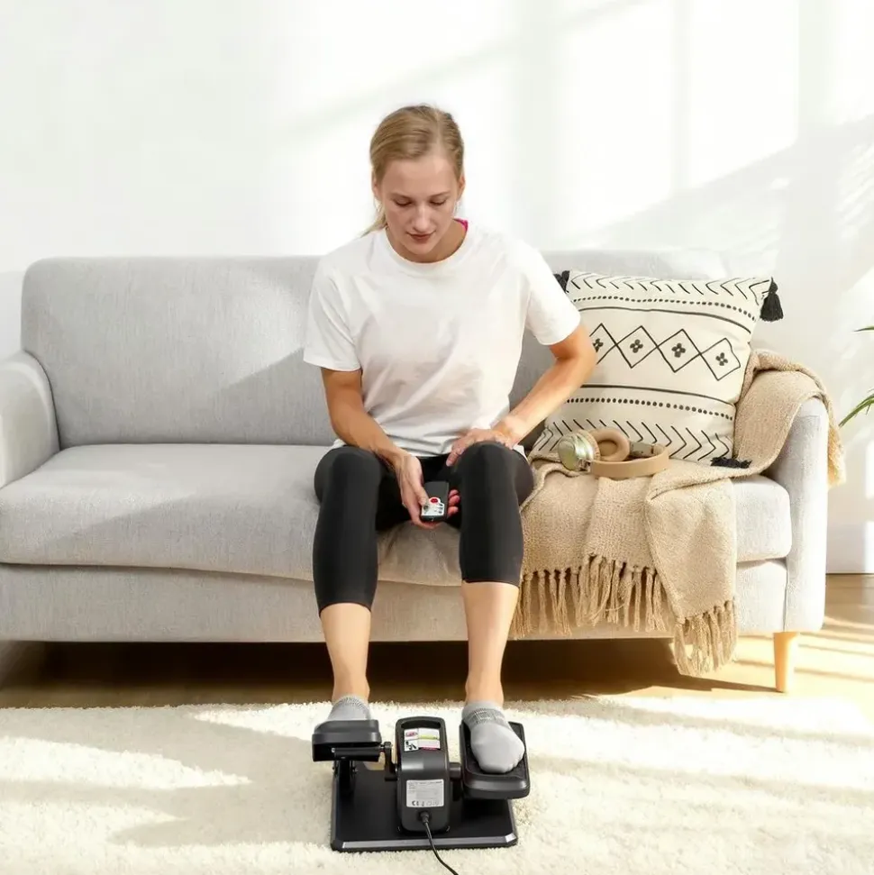 sportnow Mini Ellipsentrainer Schwarz
