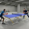 sportnow Tischtennisplatte Klappbar Indoor Blau