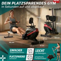 Sportplus SP-MR-008-B schwarz/rot