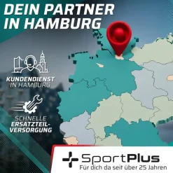 Sportplus SP-MR-008-B schwarz/rot