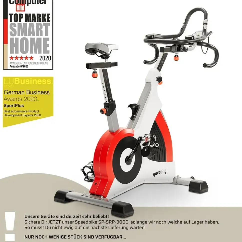 Sportplus SP-SRP-3000 weiß/grau/rot