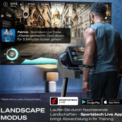 Sportstech Laufband F37s Schwarz