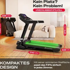 Sportstech Laufband F37s Schwarz
