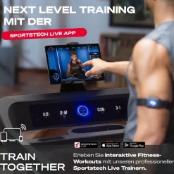 Sportstech Laufband sTread Lite schwarz