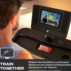 Sportstech Laufband sTread Pro Schwarz
