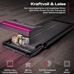 Sportstech Laufband sWalk Lite Plus Schwarz