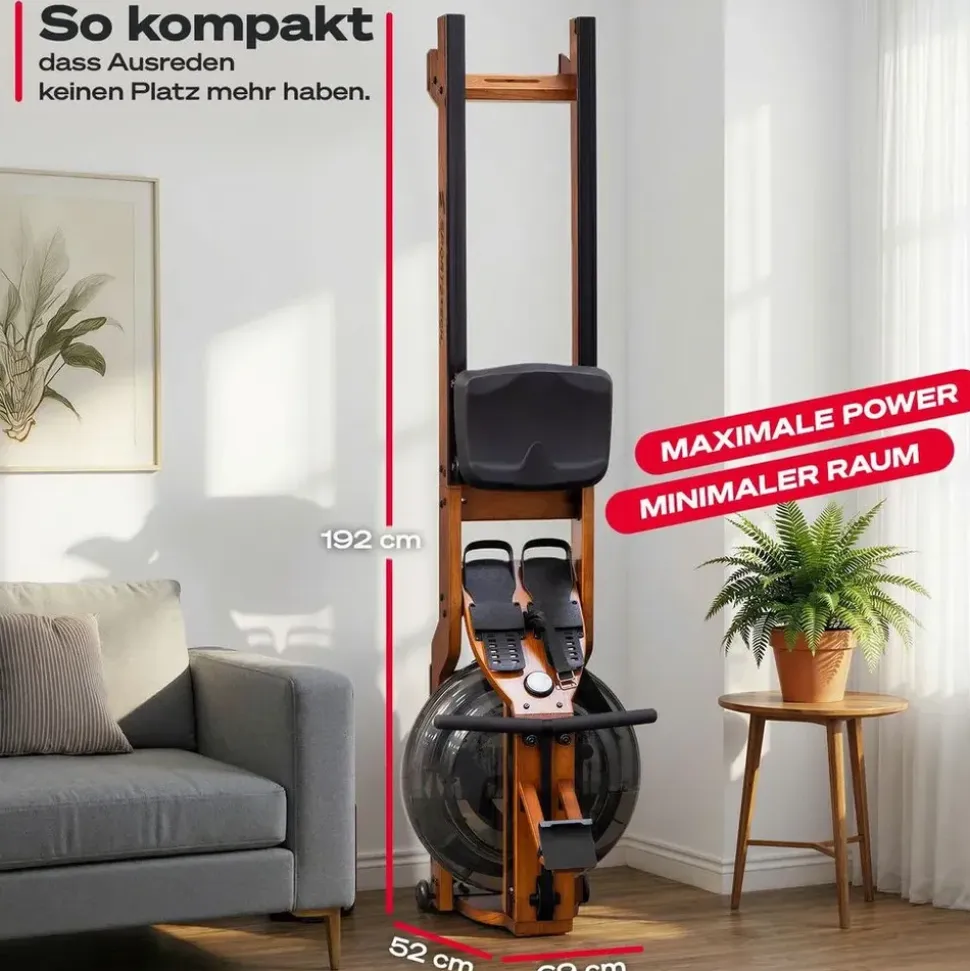 Sportstech Rudergerät PROwer WRX500