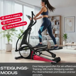 Sportstech sCross Schwarz