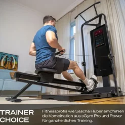 Sportstech sGymRower Schwarz