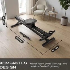 Sportstech sGymRower Schwarz
