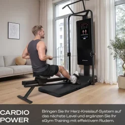 Sportstech sGymRower Schwarz
