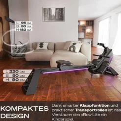 Sportstech sRow Lite Schwarz