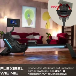 Sportstech sRow Schwarz