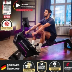 Sportstech sRow Schwarz