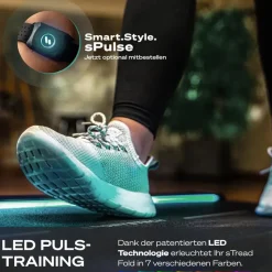 Sportstech sTread Fold Pro Schwarz