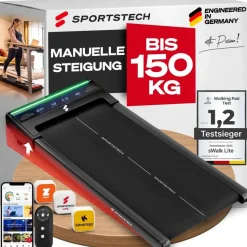 Sportstech sWalk Lite Schwarz