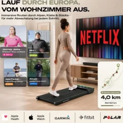 Sportstech sWalk Lite Schwarz