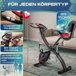Sportstech X150 schwarz